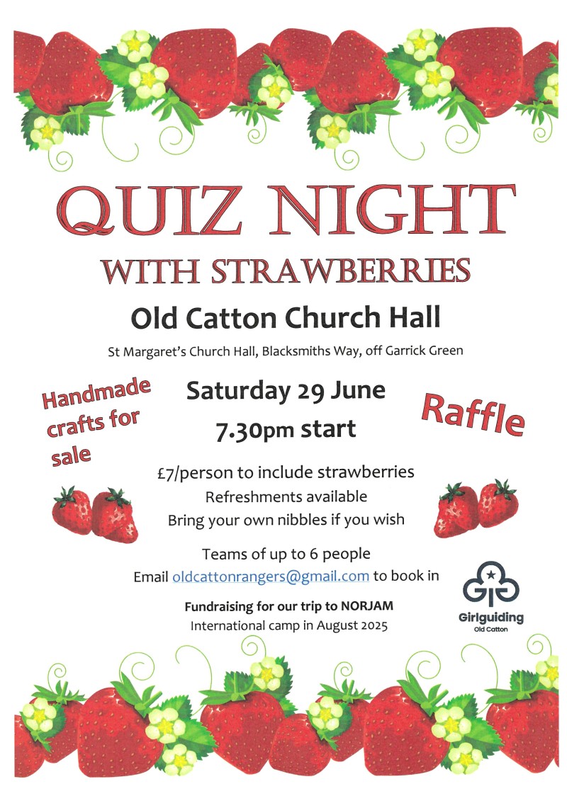 Girlguiding Old Catton - Quiz Night