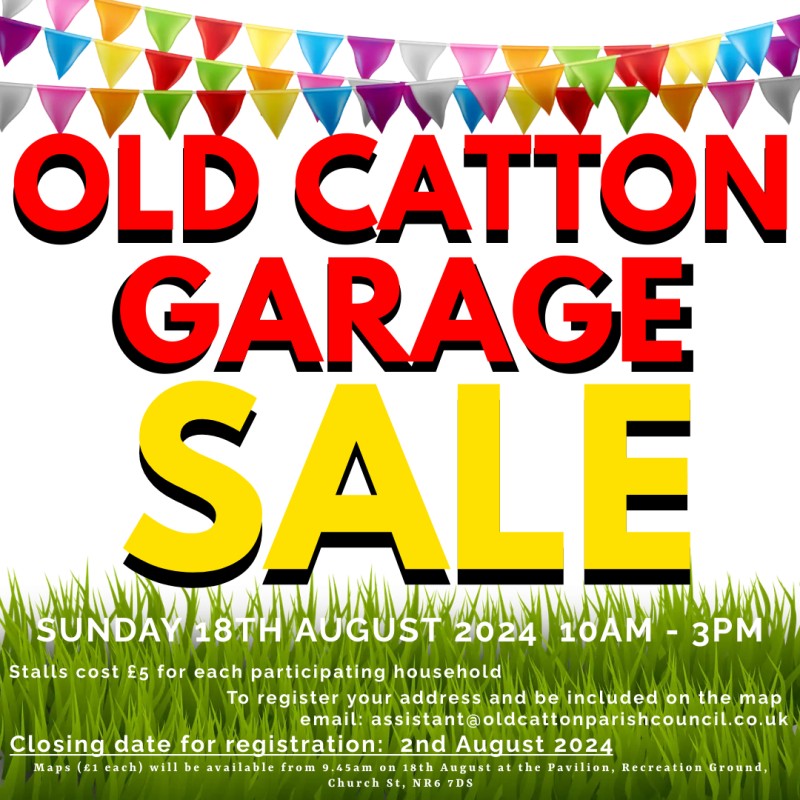 Old Catton Garage Sale - 2024