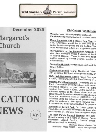 Old Catton News, December 2025