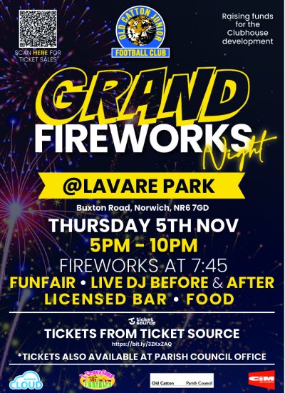 Old Catton Junior Football Club - November 5th 2026