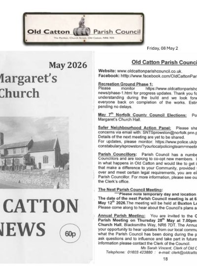 Old Catton News, May 2026
